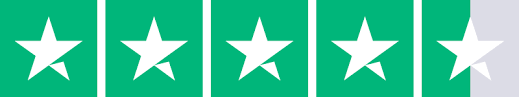 Trustpilot 4.6 out of 5 excellent rating